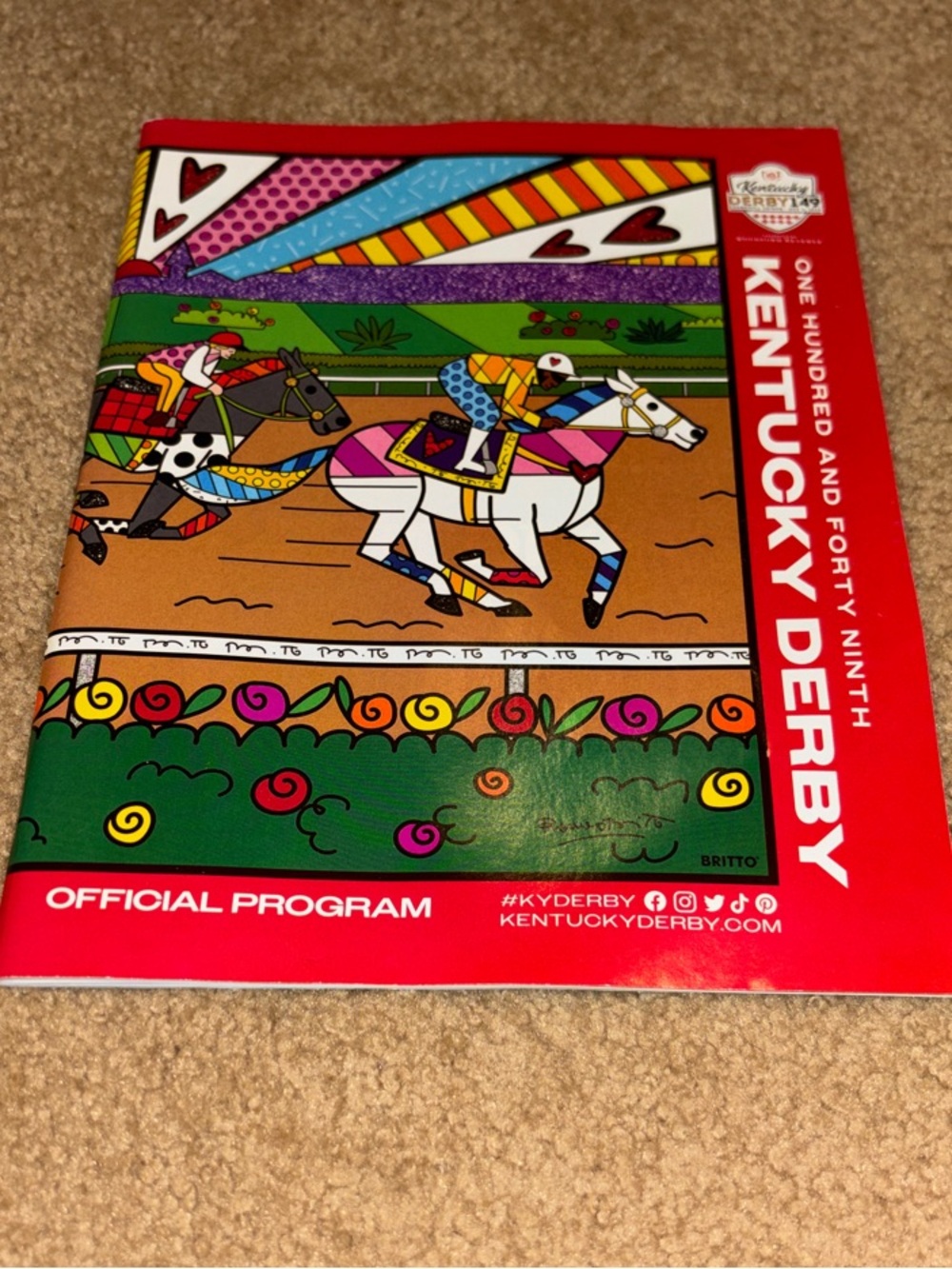 Kentucky Derby Program 2023 149